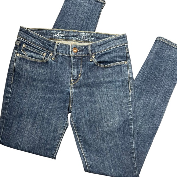 Levi's Women's Denim Curve Skinny Jeans Size 27 - Picture 1 of 15